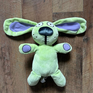 KOHL'S Cares Green Purple Knuffle Bunny Stuffed Animal